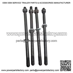 M8 1st Oversize Cylinder Studs & Nuts Kit for Vespa PX 125/150, LML & Smallframe (V50, PV, ET3).