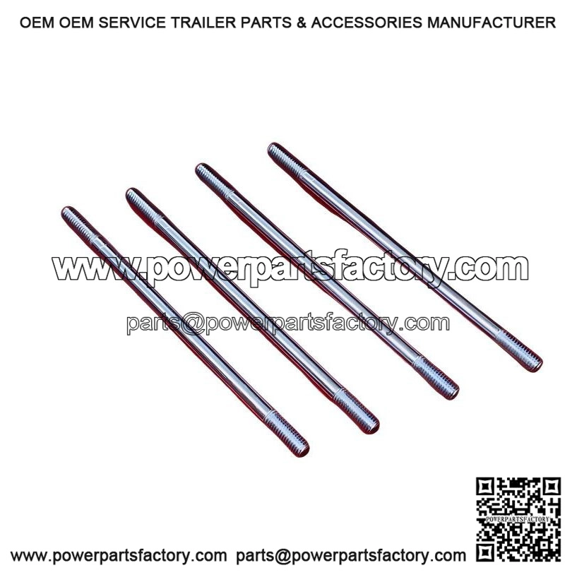Piaggio Set of 4 High Tensile Cylinder Studs for VESPA PX200E (1984-1997).