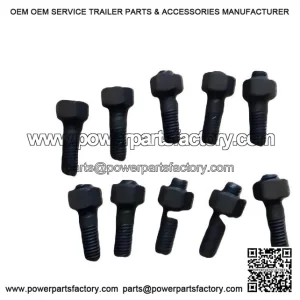 Set of 10 Front & Rear Brake Drum Studs for Vespa PX & LML.