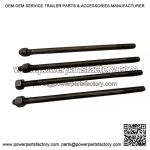 4-Pack Cylinder Barrel Holding Stud Kit (175mm) for Vespa PX200, P200 & Rally 200.