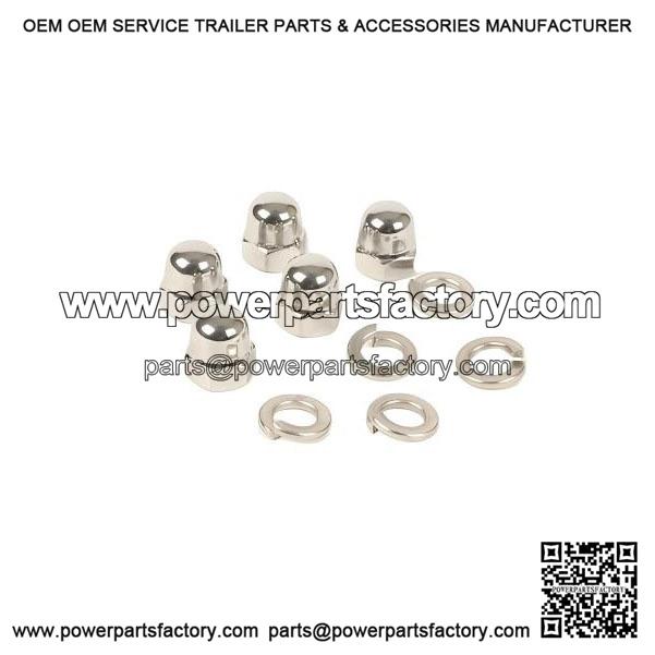 Cap Nut Set for Rim (Stainless Steel M8 SW=13mm) ?C fits Vespa Type PX.