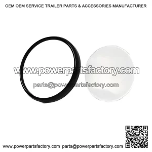 Frame Lock Nut + Speedometer Glass, Vespa Px Pe 125 150 200