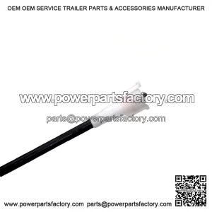 Black Clip-In Speedometer Cable (Inner & Outer) for Vespa PX.