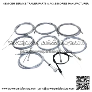 Control Cable Set ?C compatible with Vespa PX, P, Stella, P200e, PX150 & PX200 Scooters.
