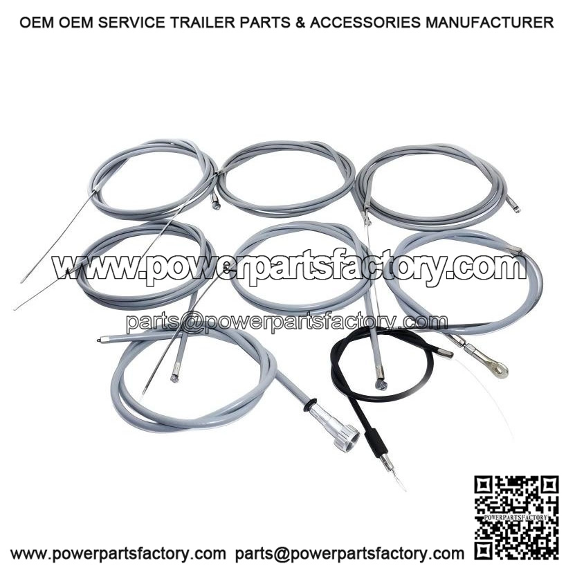 Control Cable Set ?C compatible with Vespa PX, P, Stella, P200e, PX150 & PX200 Scooters.