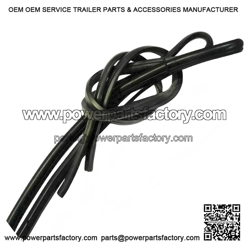 Black Side Panel Rubber Set for Vespa PX & LML.