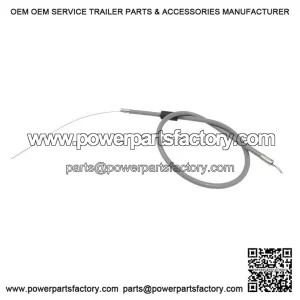 Brand New Grey Friction-Free Choke Cable (Inner & Outer) for VESPA PX, T5 & LML (#23D24).