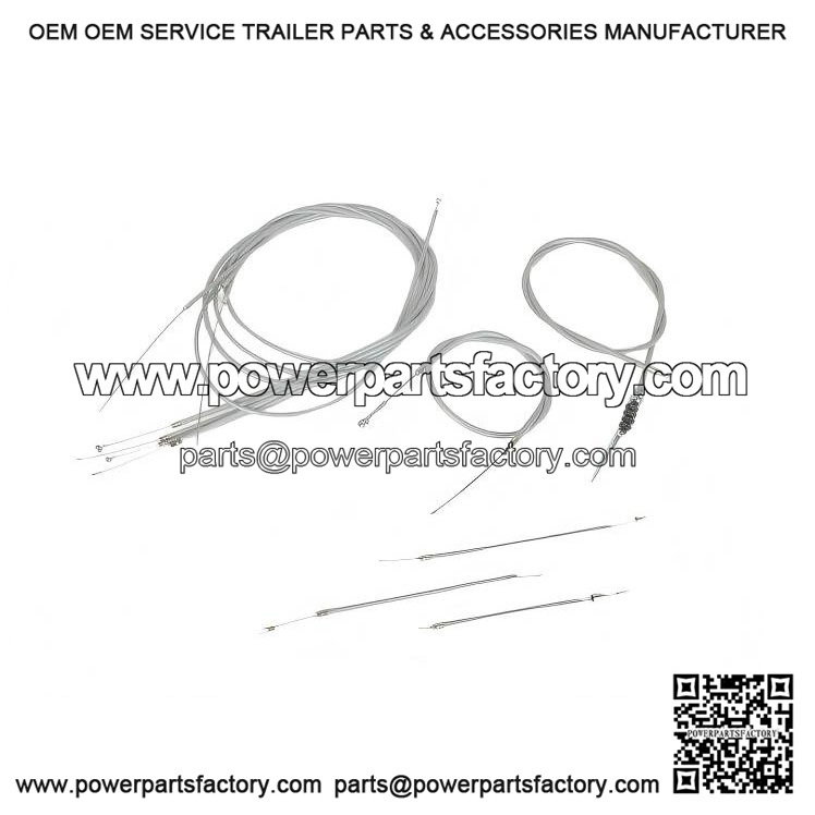 Original Cable Set with PE Inner Liner for Vespa PX 200 E & VSX1T (-86).