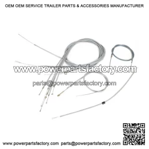 Cable Set with PE Inner Sleeve for Vespa PX Old (-1984).