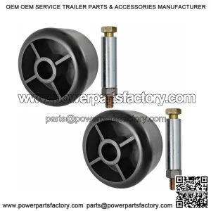 Deck Roller Kit with Hardware ?C Compatible with Grasshopper Mowers ?C Replaces 426122, 902284, 243365 (2-Pack)