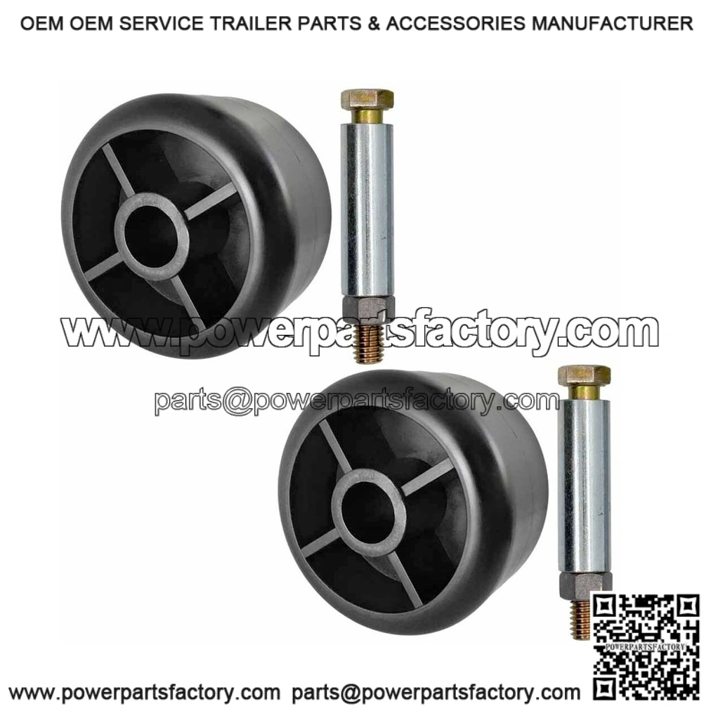 Deck Roller Kit with Hardware ?C Compatible with Grasshopper Mowers ?C Replaces 426122, 902284, 243365 (2-Pack)