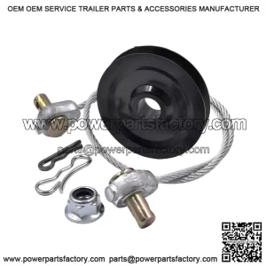Deck Lift Pulley and Cable Kit ?C Fits Cub Cadet SLTX1050, SLTX1054, and SLTX Series Tractors