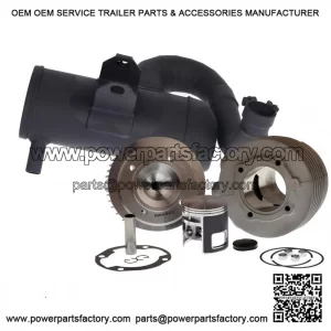 Aluminum Magnycours 177cc Cylinder Kit + Touring Exhaust for Vespa PX 125.