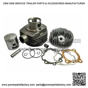 Vespa 3-Port 150cc Cylinder Piston Head Kit, fits PX 150, P150X, T5, LML