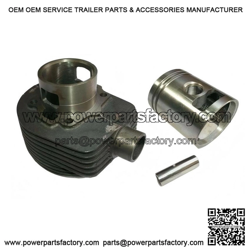 150cc 5?PORT CYLINDER HEAD WITH PISTON ?C For Vespa PX 150, NV, T5, Stella Sport