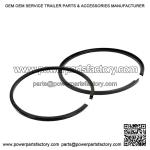 Standard Piston Top (Dykes Ring) & Bottom Rings for Piaggio Vespa PX125.