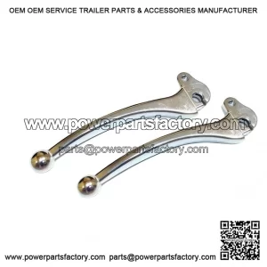 Pair of Brake Lever & Clutch Lever (80201CP) for Vespa PX 125, PX 150 & PE 200.