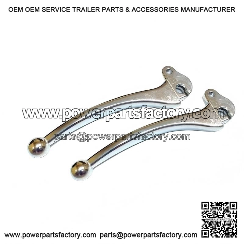 Pair of Brake Lever & Clutch Lever (80201CP) for Vespa PX 125, PX 150 & PE 200.