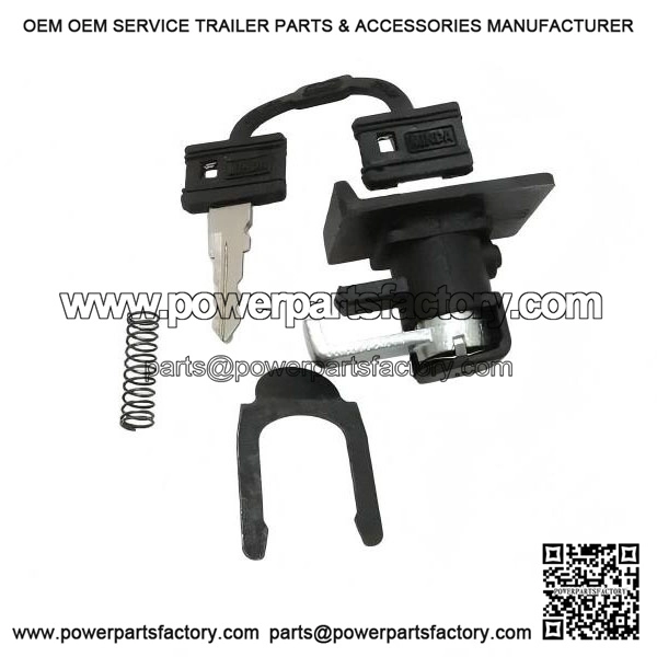 Brand New Black Tool Box Lock for VESPA PX 200, LML, NV & STAR.