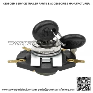 Ignition / Handlebar Lock Switch Panel with Keys for VESPA PX 125 (1978-1982).