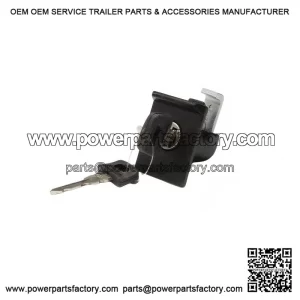 BLACK TOOLBOX LOCK ?C For Vespa PX, PE