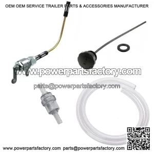 Fuel System Set: Fuel Tap Filter, Hose Clamp & Gas Cap ?C fits Ciao, SC, PX 50 FL/P etc.