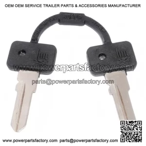 Set of 2 Blank Keys ?C Compatible with Vespa PX & LML Models.