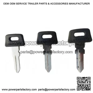 3 x Blank Keys to fit Piaggio Vespa ?C fits PK XL/XL2, PX Lusso & T5.