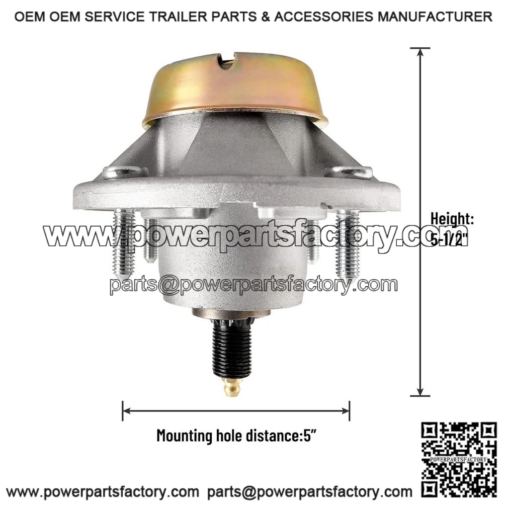 Spindle Assembly ?C Fits John Deere 48", 54", 48C", 54C", 62C" Decks ?C Compatible with LT180, LT190, GX325, GX335, GX345 - Image 2