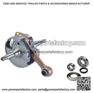 Crankshaft Overhaul Kit (Seals, Bearings & Fenders) for Vespa PX 125.