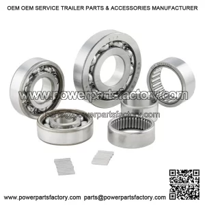 Full Engine Replacement Bearing Set for VESPA P200E, PX200E & RALLY 200 (1972-1997).