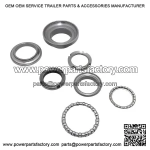 Steering Column Bearing Race / Cone Set for Vespa PX 125-200, Rally, V50, PV & GT.
