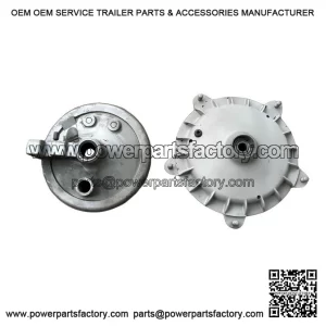 Vintage Piaggio Front Hub & Brake Backplate for Vespa PE/PX, 16mm Axle, PN 174032 / 183433