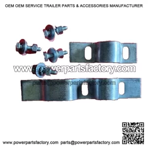 Centre Stand Brackets with Fixing Bolts & Nuts for Vespa PX & LML.