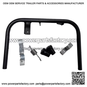 Classic Black Centre Stand with Shoes & Brackets for VESPA PX, LML 2T & T5.