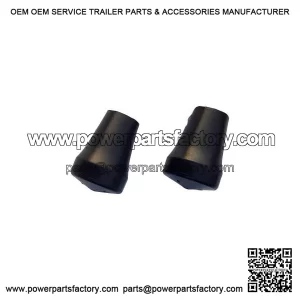 Black Rubber Centre Stand Feet (22mm) to fit Vespa PX 125/150/200.