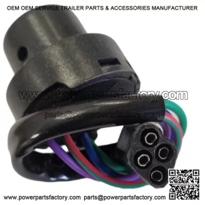 Electric Start Ignition Switch Holder (4-Wire DC) for VESPA PX, LML & T5.