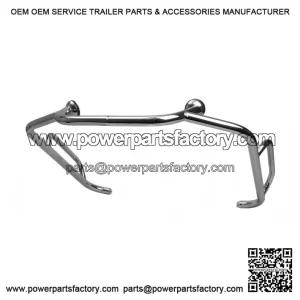 Universal Drill Legshield Crash Bars for Vespa Large Frame ?C fits PX, Rally, LML, GS, T5 & etc.