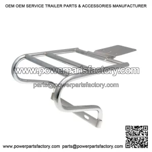 Chrome Rear Luggage Rack / Top Box Carrier for Vespa PX80, PX125, PX150 & PX200.