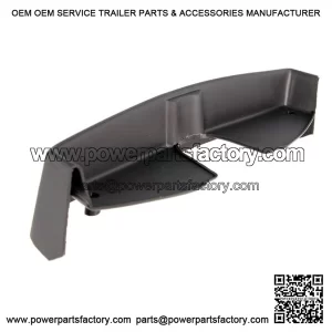 Black ABS Plastic Glovebox Tray for VESPA PX125E, PX150E & PX200E (1984-2016).