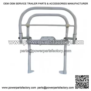 White Rear Carrier Rack for Piaggio Vespa PX.