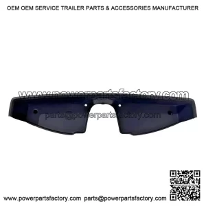 Black Tool Box / Legshield Top Tray for Vespa PX, LML & T5 Models.