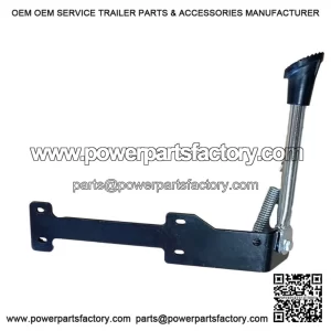 Chrome Side Stand / Prop Kickstand for Vespa PX, LML, T5, Sprint, GTR, GT, GS & SS (10-inch).