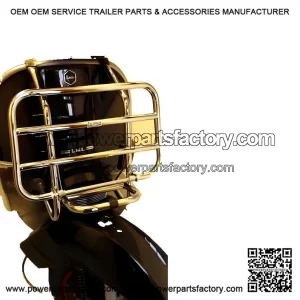 Chrome Folding Front Carrier for Vespa PX, LML, T5, PK, Rally, Super, GS & Star.