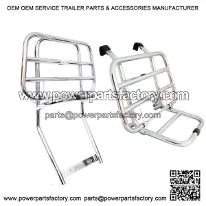 Chrome Luggage Rack for Piaggio Vespa PX 125/150/200.