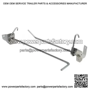 LEFT & RIGHT SIDE PANEL LOCK LEVERS / ARMS ?C For Vespa PX/PE/T5, LML