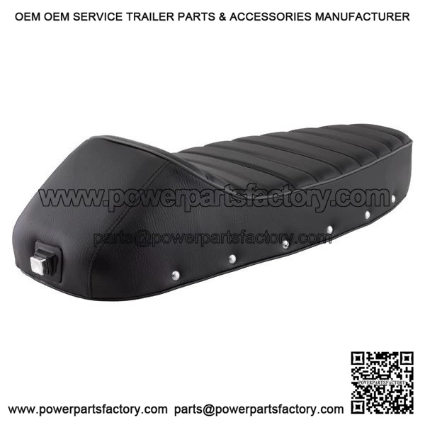 Sports Seat with Black & Grey Trim for VESPA PX, PE & T5 CLASSIC (1977-2016).