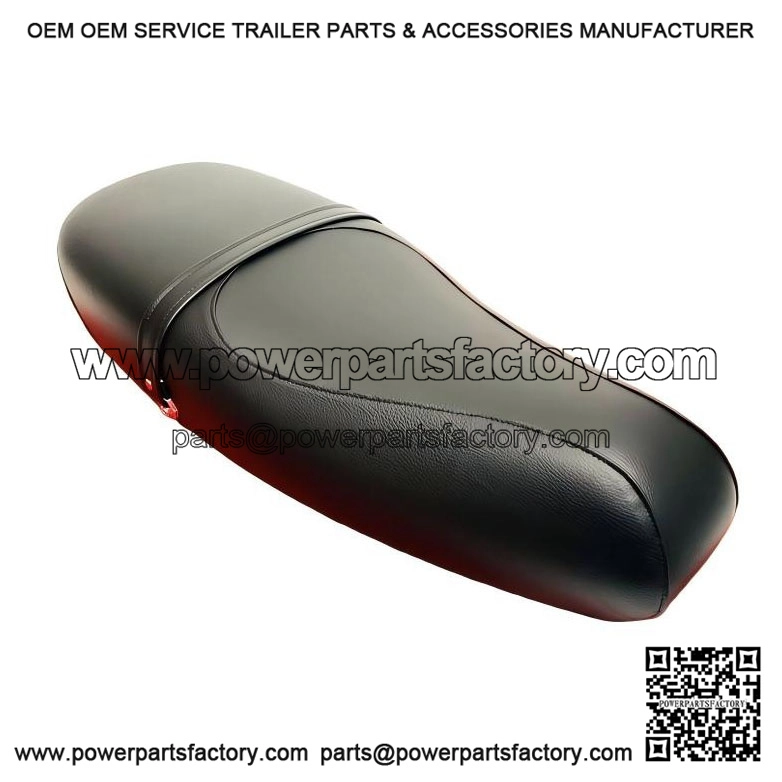 Black Standard Complete Seat with Lock & Keys, Vespa PX125 PX150 2011 Onwards
