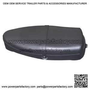 Original-Style Direct Replacement Seat for Vespa PX, Black, Part No.0722N
