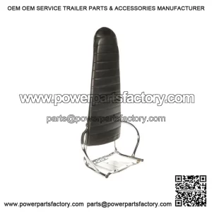 CHROME JIMMY?STYLE PASSENGER BACK REST ?C Fits Vespa PX, PE, T5 Classic, LML Star, Cuppini